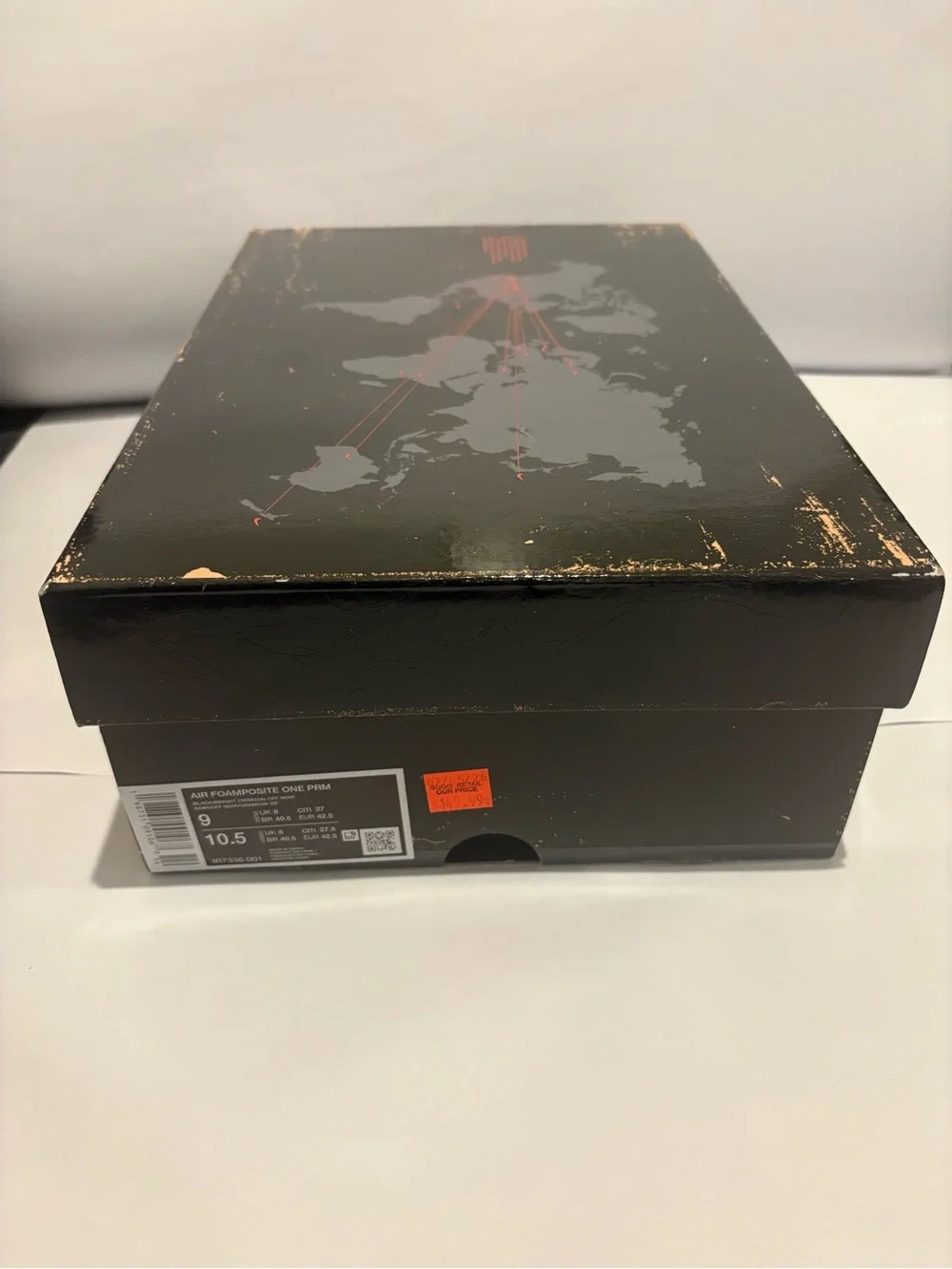 Nike Kids Foamposite One 'Stranger Things' Black & Red Sneakers